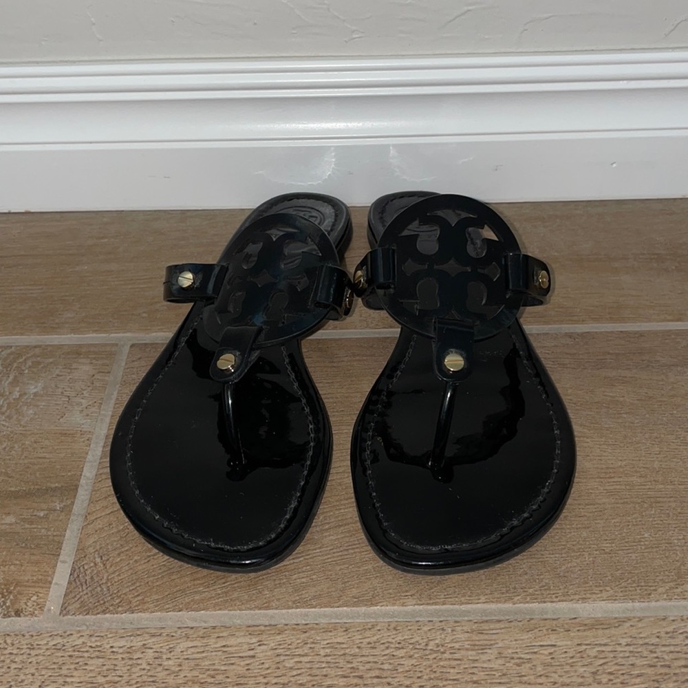 Tory Burch Miller Patent Leather Sandal